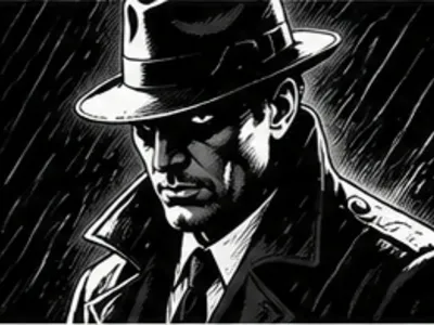 Noir Comic Book AI